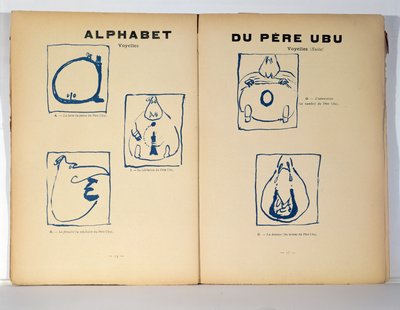 Alfabetet til Pere Ubu av Pierre Bonnard