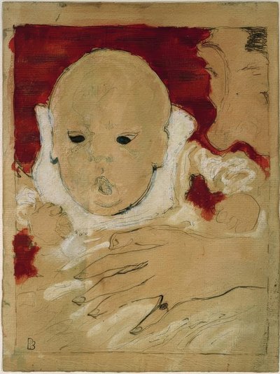 Andrée Bonnard og sønnen Jean Terrasse av Pierre Bonnard