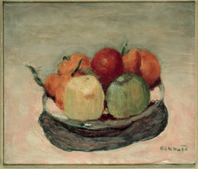Fruktfat eller epler av Pierre Bonnard
