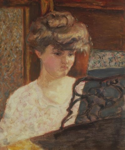 Au Piano (misjon). av Pierre Bonnard