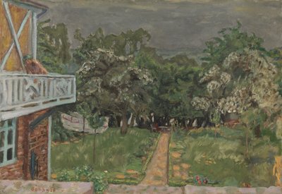 Blå balkong av Pierre Bonnard