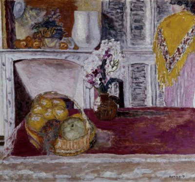 Spiseplass i Le Cannet av Pierre Bonnard