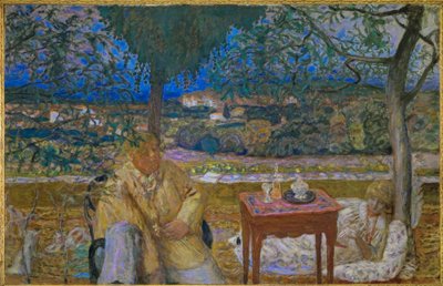 Samtale provencalsk av Pierre Bonnard