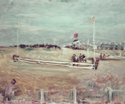 Kurser i Boulogne av Pierre Bonnard