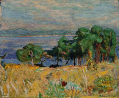 Saint-Tropez-bukten av Pierre Bonnard