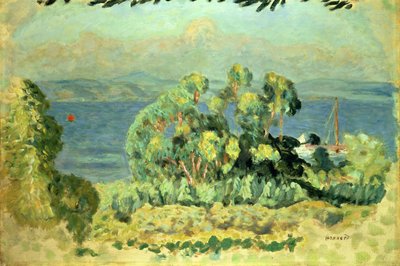 Eukalyptustrær (olje på lerret) av Pierre Bonnard