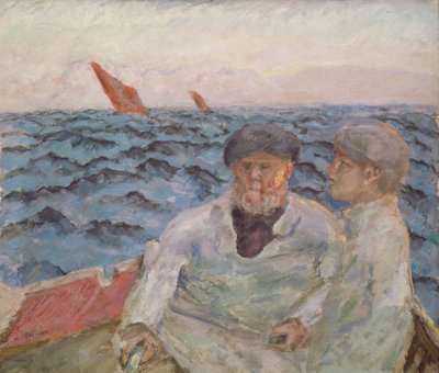 Fiskere i Bretagne, 1907 av Pierre Bonnard