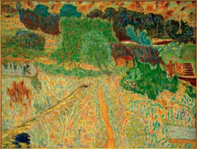 Flott landskap i Midi (Le Cannet) av Pierre Bonnard