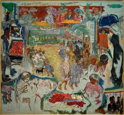 Flott dekorasjon, gatebilde av Pierre Bonnard
