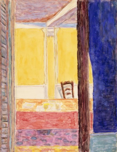 House of the Painter nær Cannet; Interiør i malerens hus i Le Cannet av Pierre Bonnard