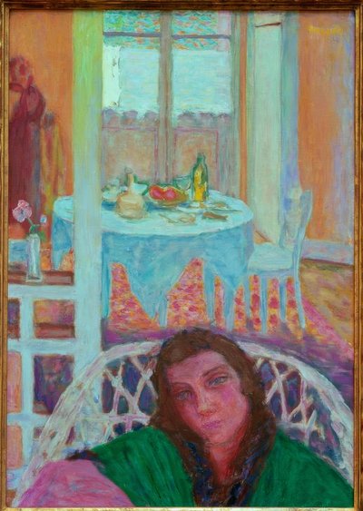Tydelig interiør av Pierre Bonnard