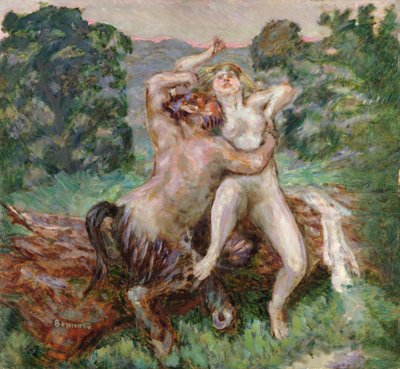 Ettermiddag for en faun av Pierre Bonnard