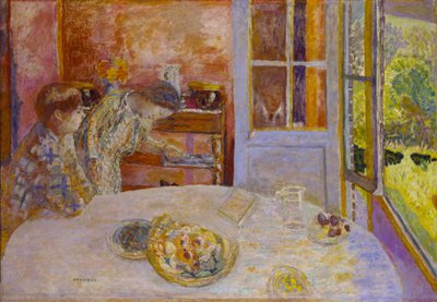The Dining Room, Vernon, ca. 1925. av Pierre Bonnard