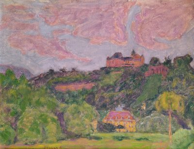 Landskap ved Uriage av Pierre Bonnard
