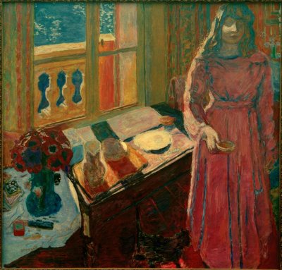 Skålen med melk av Pierre Bonnard
