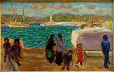Den tåkete bukten (mistralhimmelen) av Pierre Bonnard