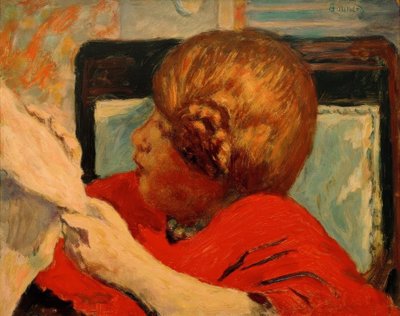 Lesende av Pierre Bonnard