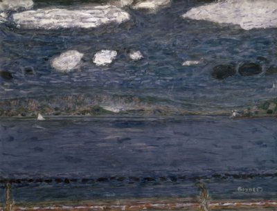 Middelhavet – 1941/44 – 48,3 × 63,2 cm – gouache og blyant på papir av Pierre Bonnard