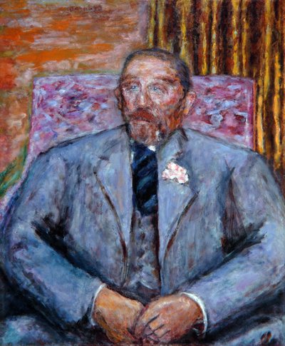 Portrett av Monsieur Monteux av Pierre Bonnard