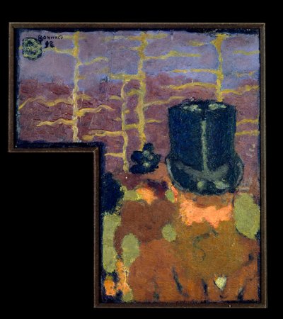 Portrett av den franske maleren Edouard Vuillard av Pierre Bonnard