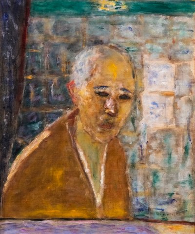 Portrett av kunstneren selv av Pierre Bonnard