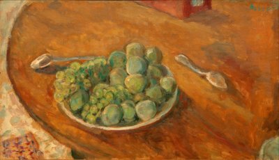 Plommer og druer av Pierre Bonnard