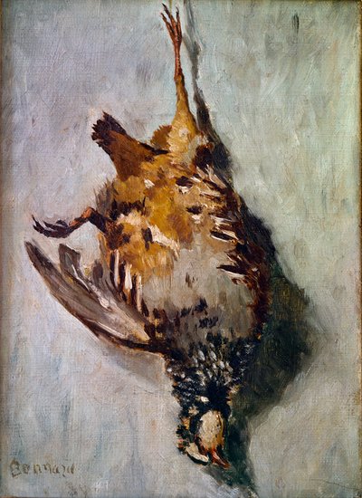 Rød rapphøne av Pierre Bonnard