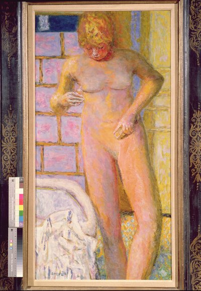 Stående naken, 1928 av Pierre Bonnard