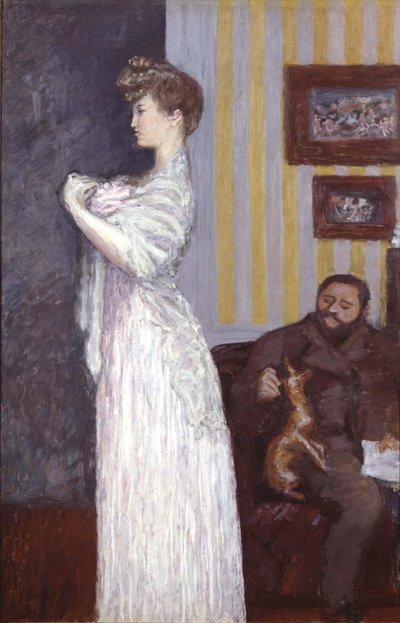 Thadée Natanson og Misia av Pierre Bonnard
