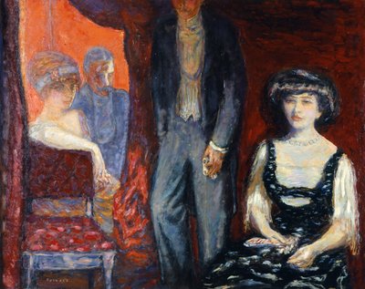 Boksen, 1908 av Pierre Bonnard