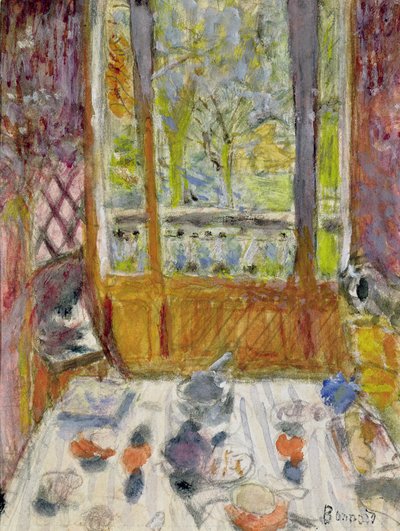 Frokostrommet, ca. 1930 av Pierre Bonnard