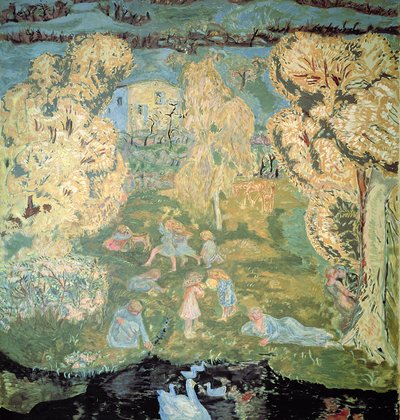 De første vårdagene på landsbygda, 1912 av Pierre Bonnard