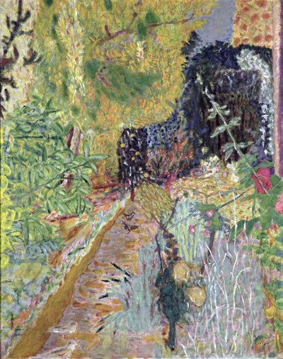 The Garden, ca. 1936 (olje på lerret) av Pierre Bonnard
