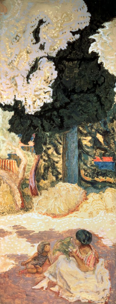 Middelhavet, triptyk, høyre sidepanel, 1911. av Pierre Bonnard