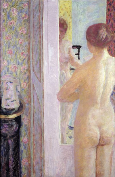Toalettet, ca. 1908 av Pierre Bonnard