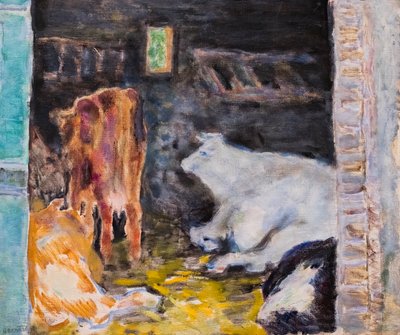 Der Stall, ca. 1912 von Pierre Bonnard