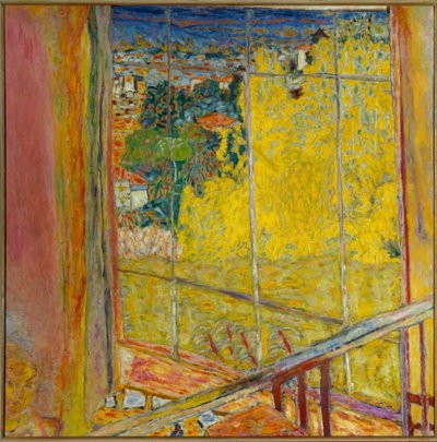 Verkstedet på mimosaen Maleri av Pierre Bonnard av Pierre Bonnard
