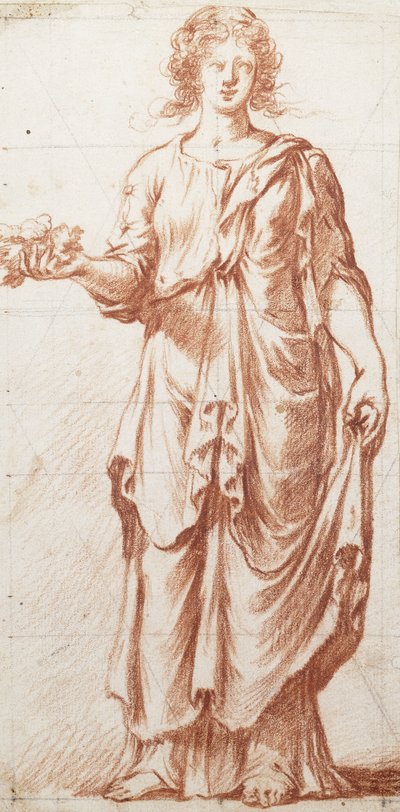 En stående allegorisk figur av Pierre Brebiette