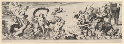 Bacchanal, 1600-tallet. av Pierre Brebiette