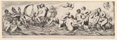 Bacchanal, 1600-tallet. av Pierre Brebiette