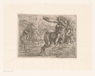 Hercules redder Deianira fra Nessus av Pierre Brebiette