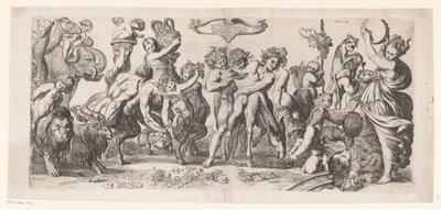 Triomf van Bacchus av Pierre Brebiette