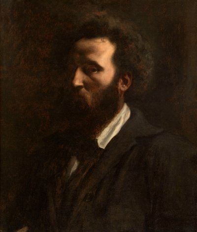 Selvportrett, 1857. av Pierre Cécil Puvis de Chavannes