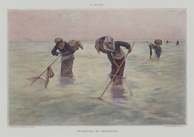 Rekefiskere av Pierre Celestin Billet