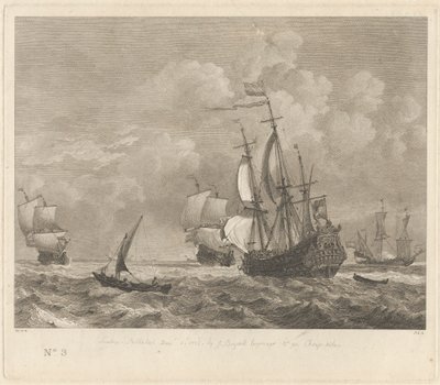 Marin studie nr. 3 av Pierre Charles Canot