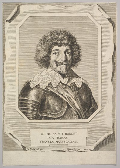 Jean de Saint-Bonnet, Marquis de Toiras. av Pierre Daret