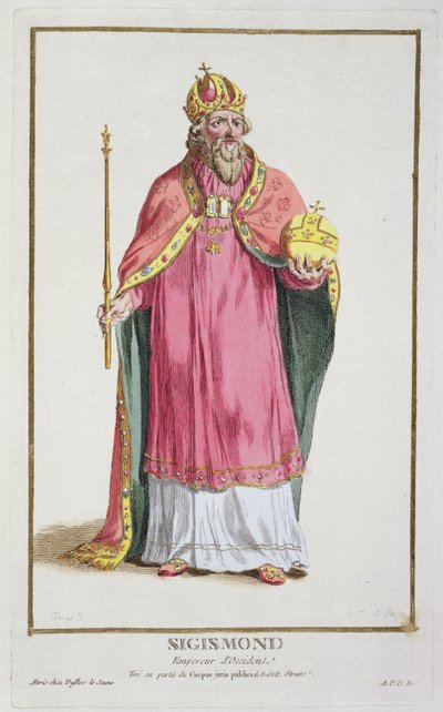 Sigismund (1368-1437) Den hellige romerske keiser (1433-37) fra 
