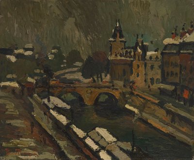 Paris om vinteren av Pierre Dumont