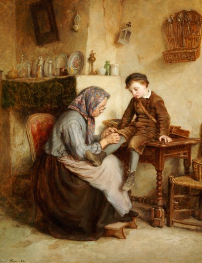 Gjennomslitt av Pierre Edouard Frere
