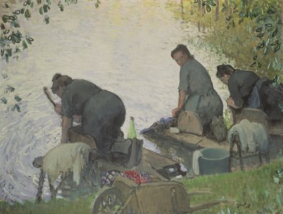 Vaskekvinnene av Pierre Eugene Montezin